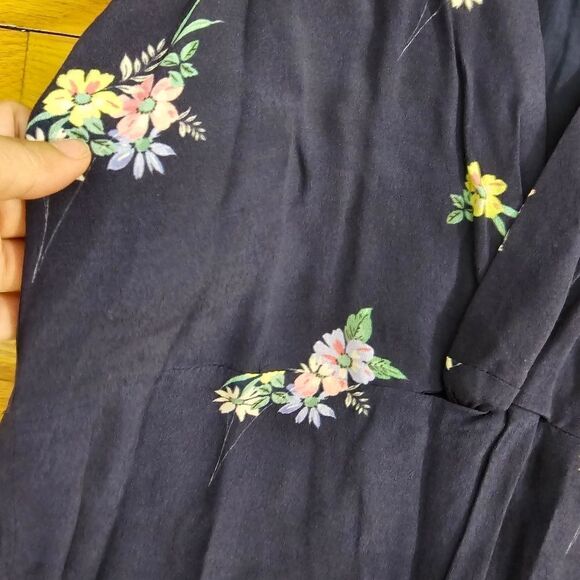 Majorelle Copacabana Dress Navy Floral Women's Size Small - Picture 12 of 12
